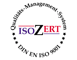 Zertifiziertes DIN ISO 9001 Qualitätsmanagement