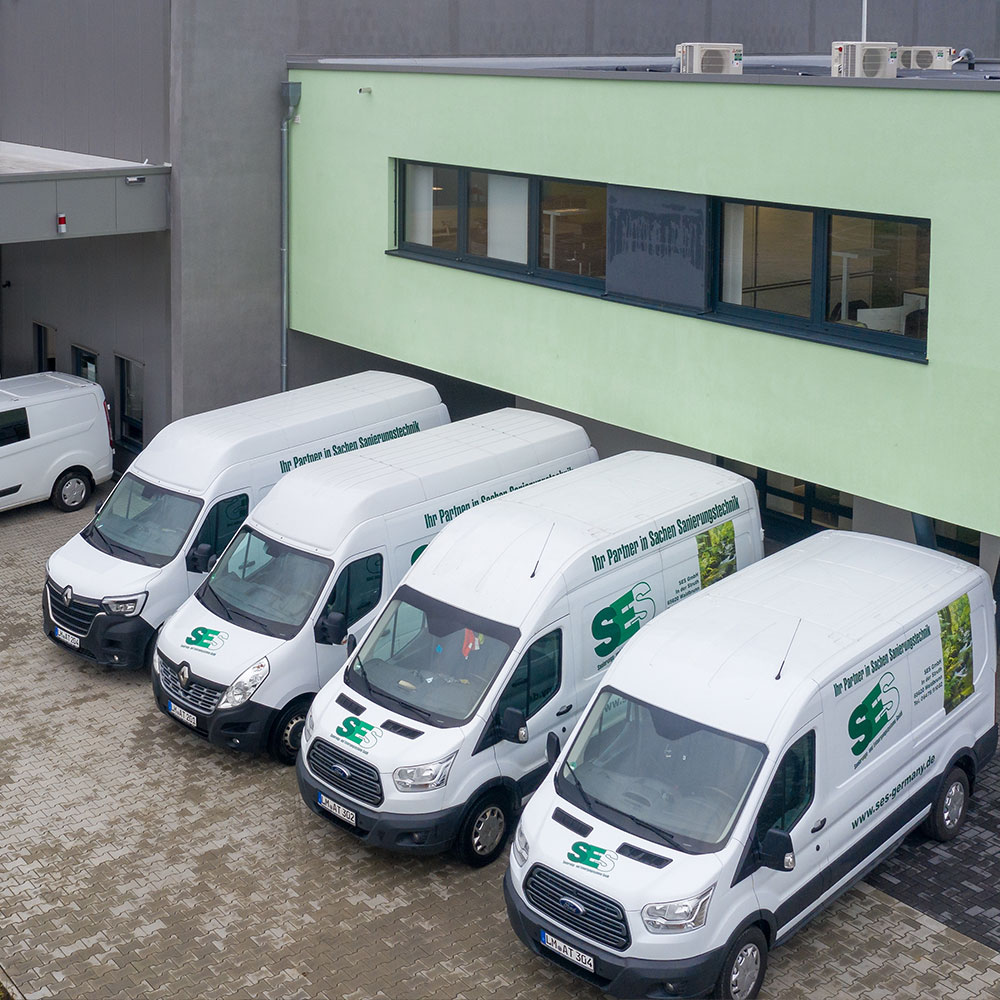 Fuhrpark und Logistik - SES Germany Sanierungs- und Entsorgungssysteme